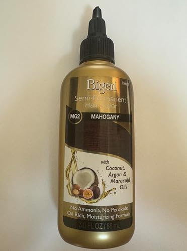 Bigen Semi-Permanent Haircolor #Mg2 Mahogany 3 Ounce (88ml) (2 Pack) Beauty & Personal Care Bigen