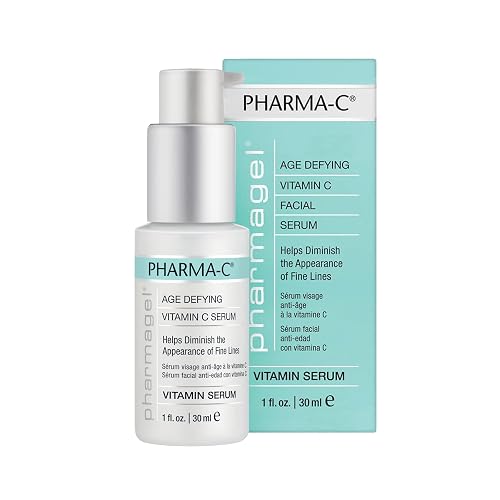 Pharmagel Pharma-C Vitamin Serum | Age Defying Facial Serum | Anti-Wrinkle Face Serum | Age Spot Remover for Face - 1 oz Beauty & Personal Care Pharmagel