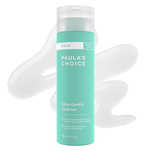 Paula's Choice CALM Ultra-Gentle Face Cleanser for Sensitive Skin, Facial Wash, Calms + Soothes Redness, Daily Face Wash for Rosacea-Prone Beauty & Personal Care Paula's Choice