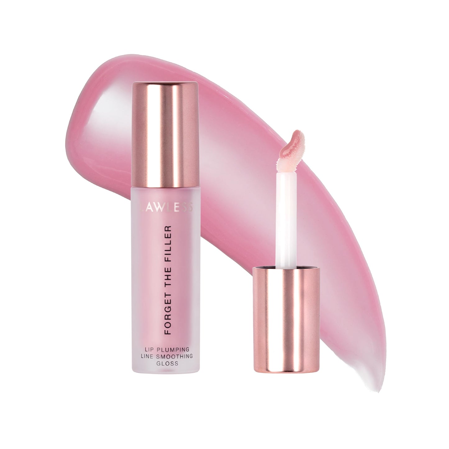 Lawless Women's Forget The Filler Lip Plumper Line Gloss, Lavender Sorbet, Pink, 0.11 Fl Oz (Pack of 1) Beauty & Personal Care LAWLESS Beauty
