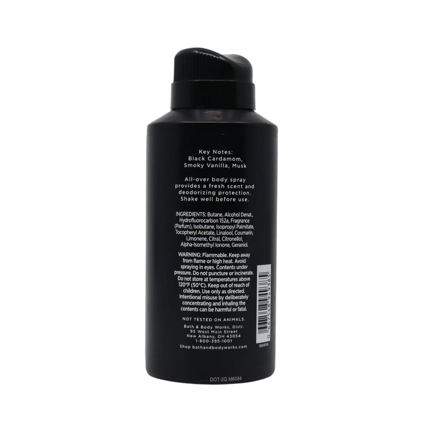 Bath & Body Works Noir Men's Deodorizing Body Spray, 3.7 Oz Beauty & Personal Care Bath & Body Works