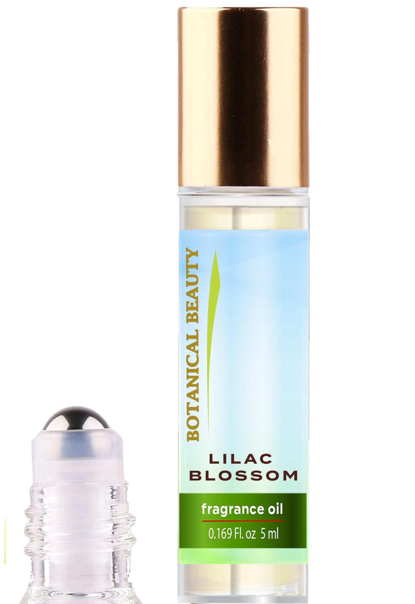 Botanical Beauty LILAC BLOSSOM FRAGRANCE OIL ROLL-ON 0.169 Fl. oz 5 ml Rollerball Perfume, Alcohol-Free, Long Lasting Beauty & Personal Care Botanical Beauty