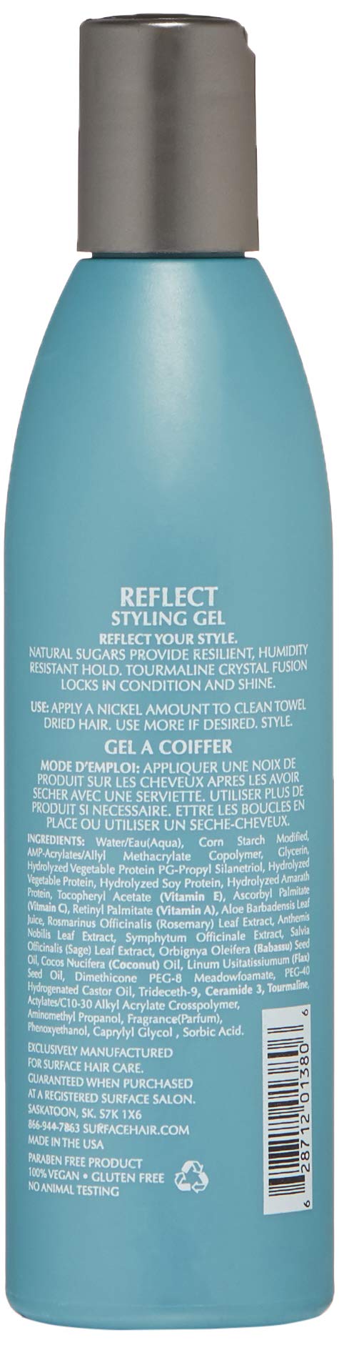 SURFACE Hair Reflect Styling Gel - Humidity Resistant Control and Resilient Shine, 8 oz. Beauty & Personal Care SURFACE