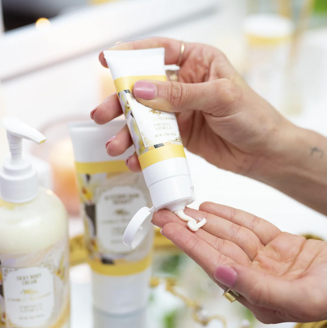 Camille Beckman Glycerine Hand Therapy Cream, French Vanilla, 6 Ounce Beauty & Personal Care Camille Beckman