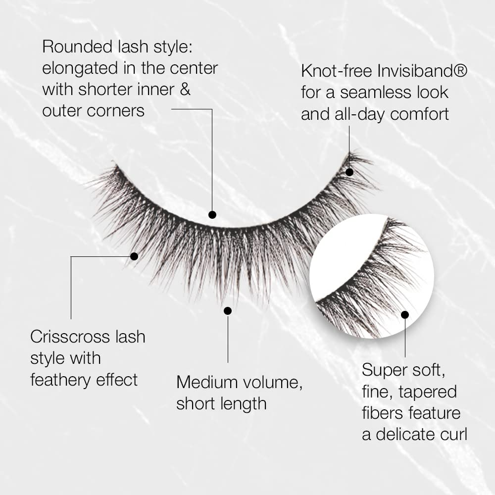 Ardell Faux Mink Lashes 815, Ultra-Soft, Natural Look False Eyelashes, Reusable Strip Lashes, 4 Pairs, 1 Pack Beauty & Personal Care Ardell