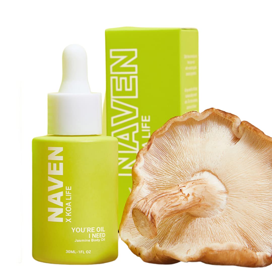 KOA LIFE NAVEN x You're Oil I Need - Anti-Aging Jasmine Body Oil | For Radiant, Glowing and Even Skin Tone | Vegan, Cruelty and Chemical Free Beauty & Personal Care KOA LIFE
