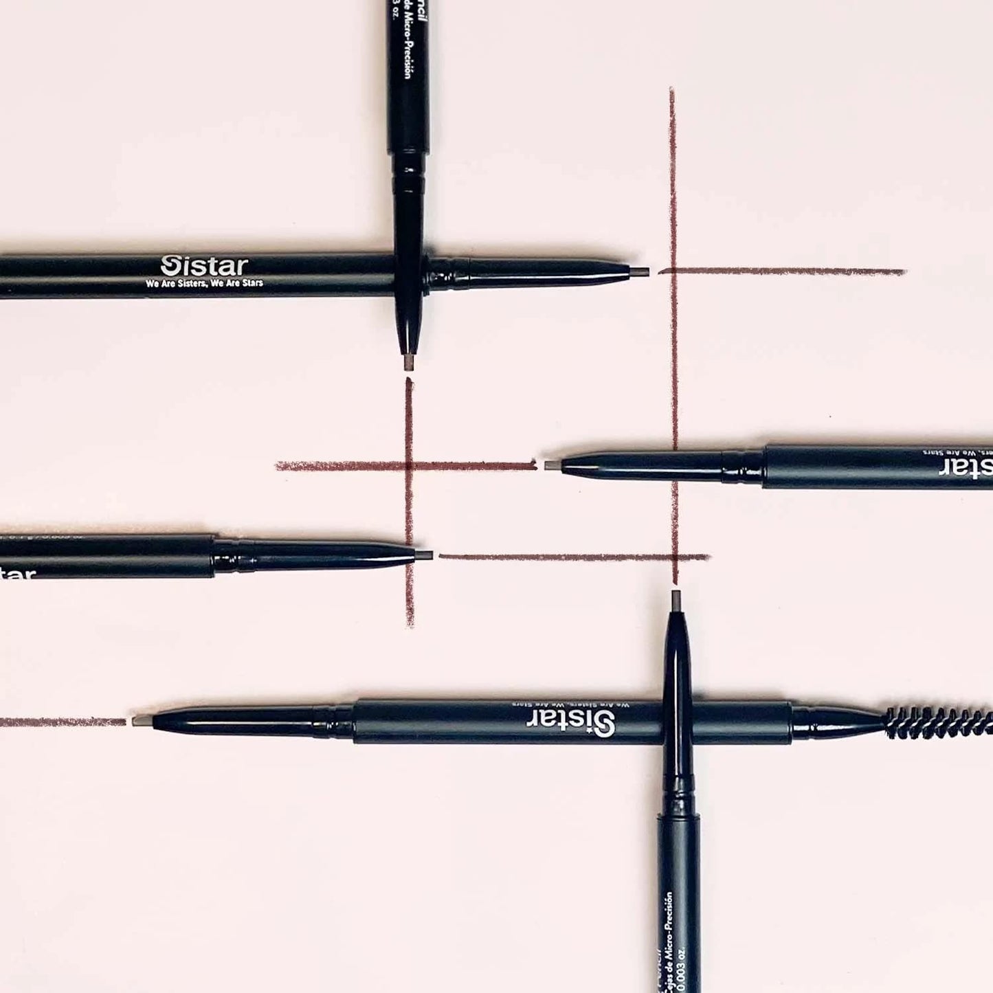 Sistar Micro Brow Defining Pencil Stylist Waterproof Eyebrow Pencil, Ultra Fine Double Ended Fill and Shape (Warm Brown) Beauty & Personal Care Sistar