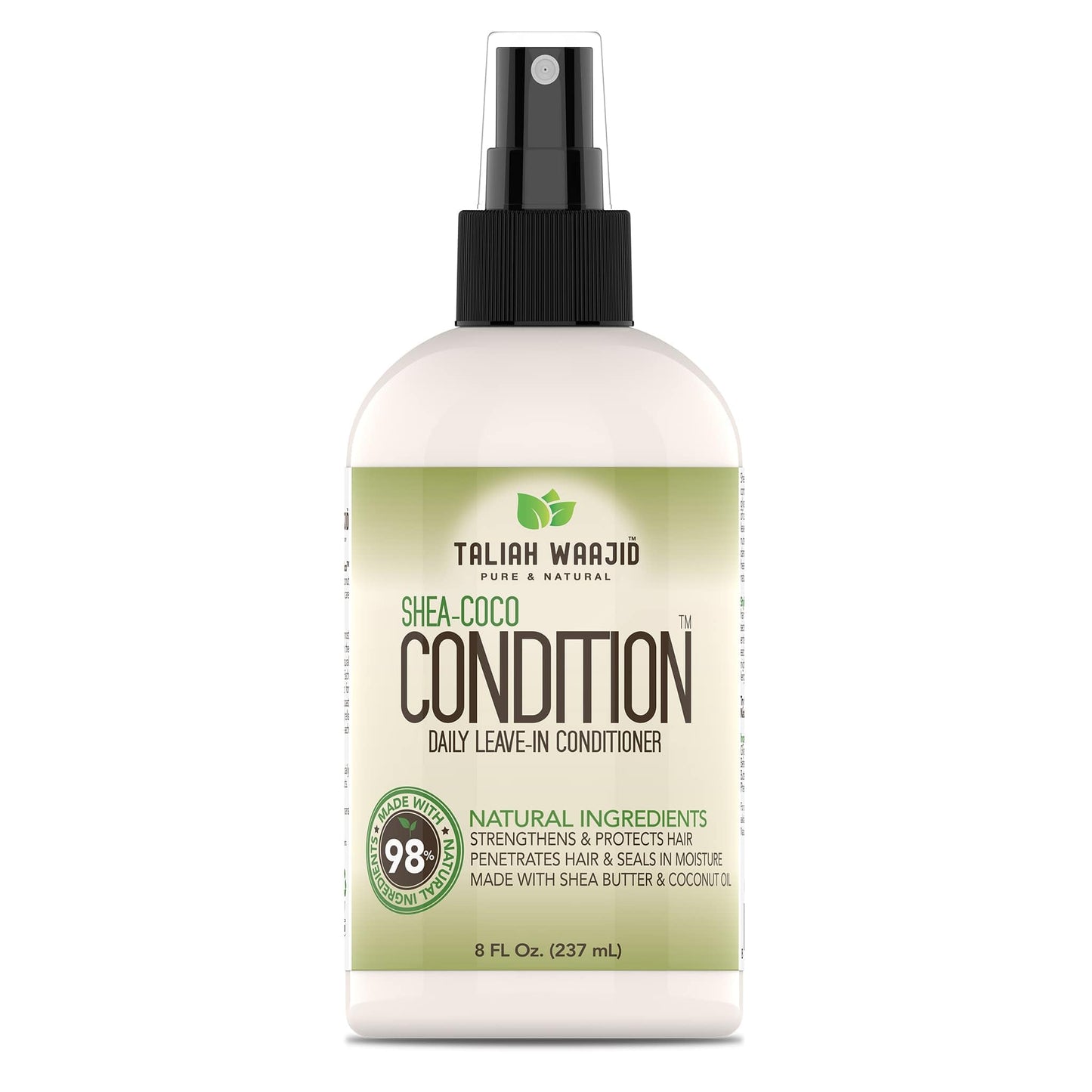 Taliah Waajid Shea-Coco Daily Leave-In Conditioner - 8oz - Moisturizing Detangler for Natural Curly, Kinky & Wavy Hair - Lightweight Hydration Beauty & Personal Care Taliah Waajid black earth products
