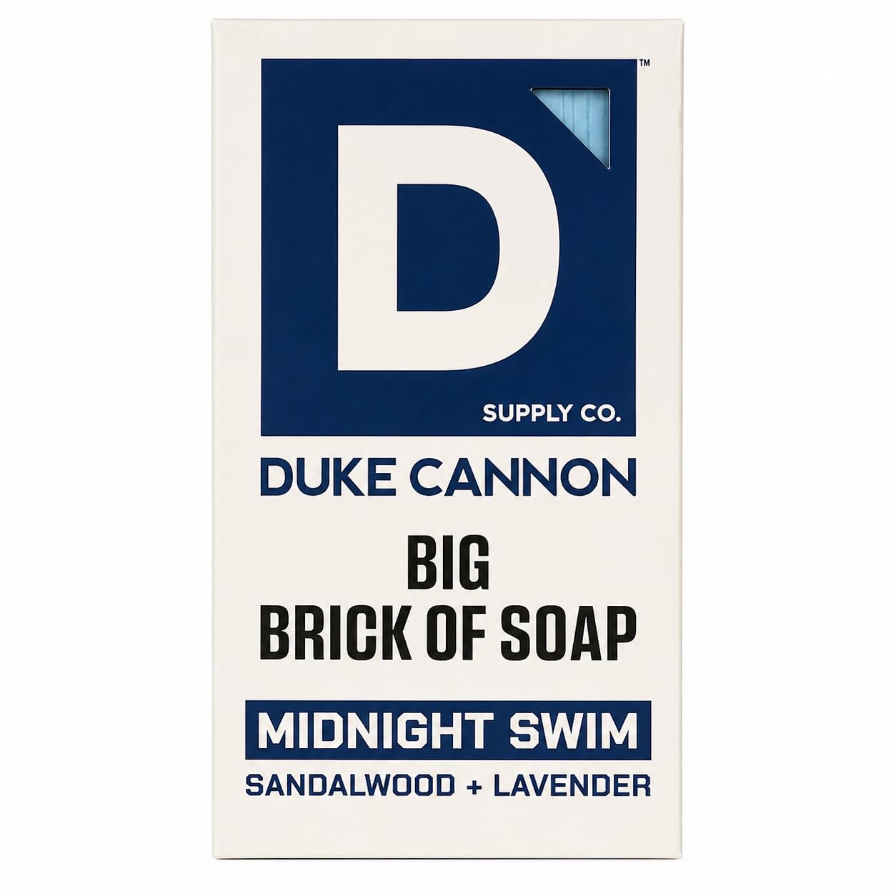 Duke Cannon Big Brick of Soap - Sandalwood + Lavender Scent - Large Triple-Milled Bar Soap for Men, Long-Lasting, Moisturizing with Natural Oils Beauty & Personal Care Duke Cannon Supply Co.