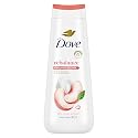 Dove Body Wash Rebalance White Peach & Rice Milk For 24hr Lotion-Soft Skin Moisturizing Skin Cleanser with No Sulfates No Parabens 20 oz Beauty & Personal Care Dove