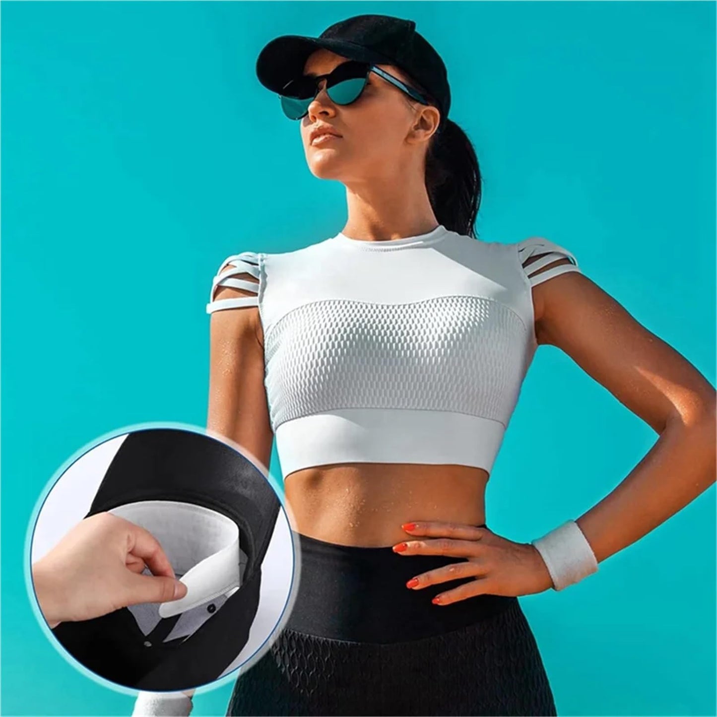 Cyyaog Collar Protectors for Shirts 200pcs Hat Sweat Liner Golf Absorbent Pad Odor Soft Protector Disposable Hard Sweatband Beauty and Personal Care Cyyaog