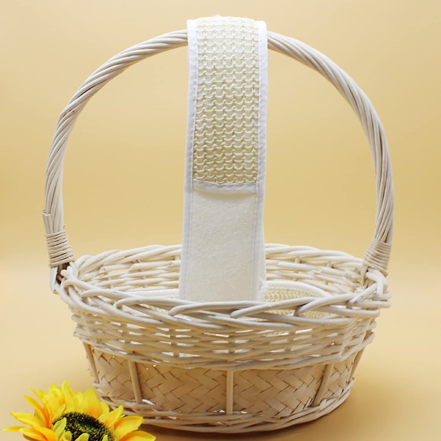 AkoMatial Body Exfoliator Double Sided Effective Fast Drying Reinforced Back Scrubber for Dorm Beauty and Personal Care AkoMatial