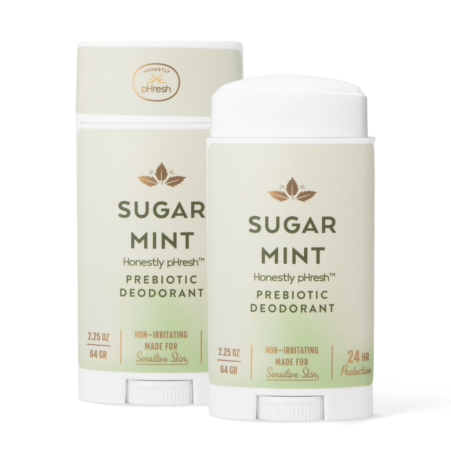 Honestly pHresh Prebiotic Natural Deodorant for Women - Aluminum & Baking Soda Free with 24 Hour Odor Protection. Clean Vegan Deodorant for Sensitive Beauty and Personal Care Honestly pHresh