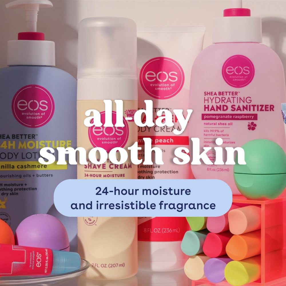 EOS Ultra Moisturizing Shave Cream, Pomegranate Raspberry, 7-Ounce Bottle (Pack of 3) Beauty and Personal Care eos