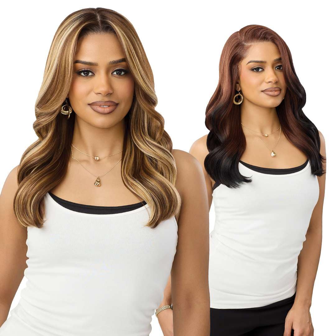 Outre Lace Front Wig - Perfect Hair Line - OnVybes - OnVybe 15 (JET BLACK 1)