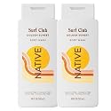 Native Surf Club Golden Sunset Body Wash, Pineapple and Pink Pepper Scent, Sulfate Free, 18 fl oz, 2 Pack (Golden Sunset) Beauty & Personal Care Native