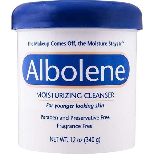 Albolene Moisturizing Cleanser Fragrance Free 12 oz (Pack of 3) Beauty & Personal Care Albolene