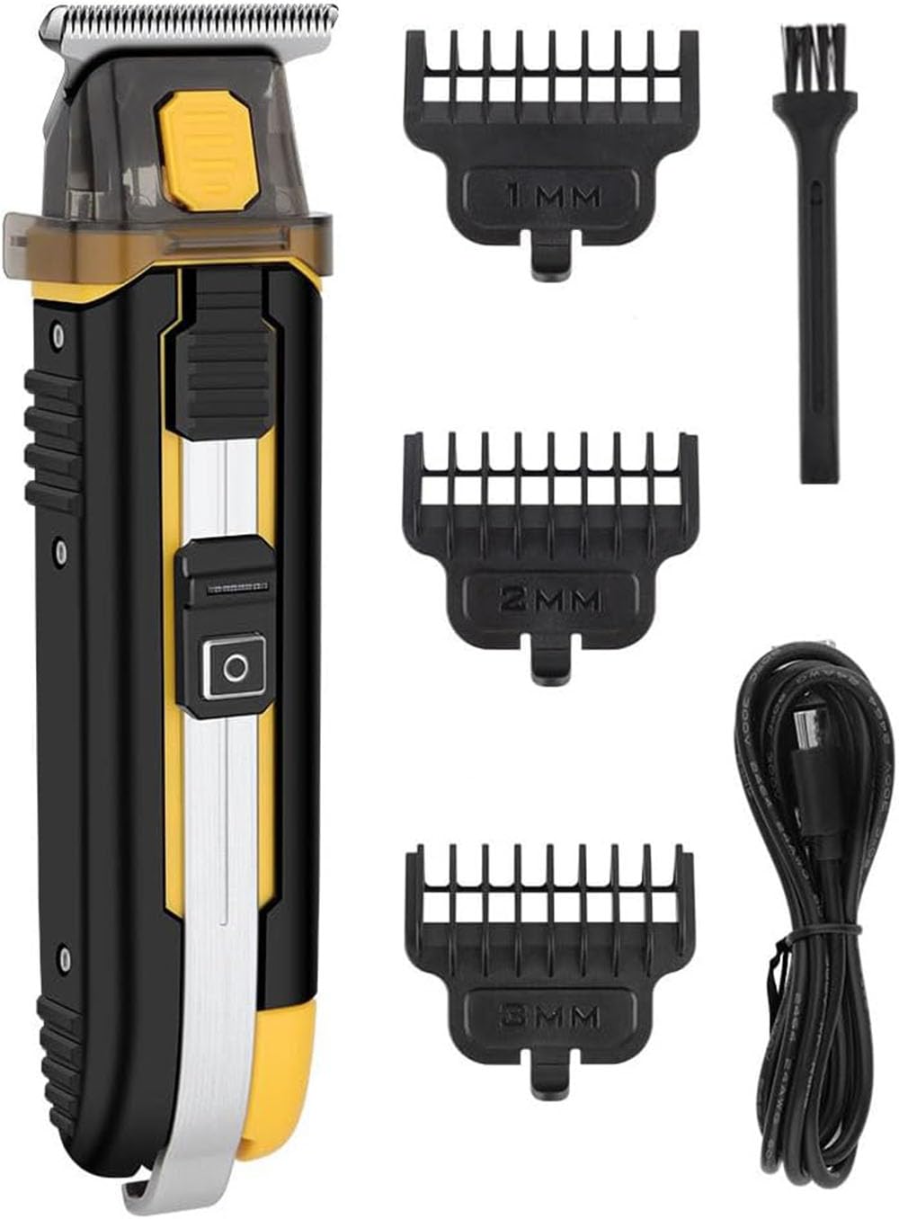QDKVTNDJZ Multifunctional Hair/Beard Trimmer for Men, Rechargeable Beard Cutting Kit with 3 Limit Combs,Powerful Motor Electric Hair Machine Beauty and Personal Care QDKVTNDJZ