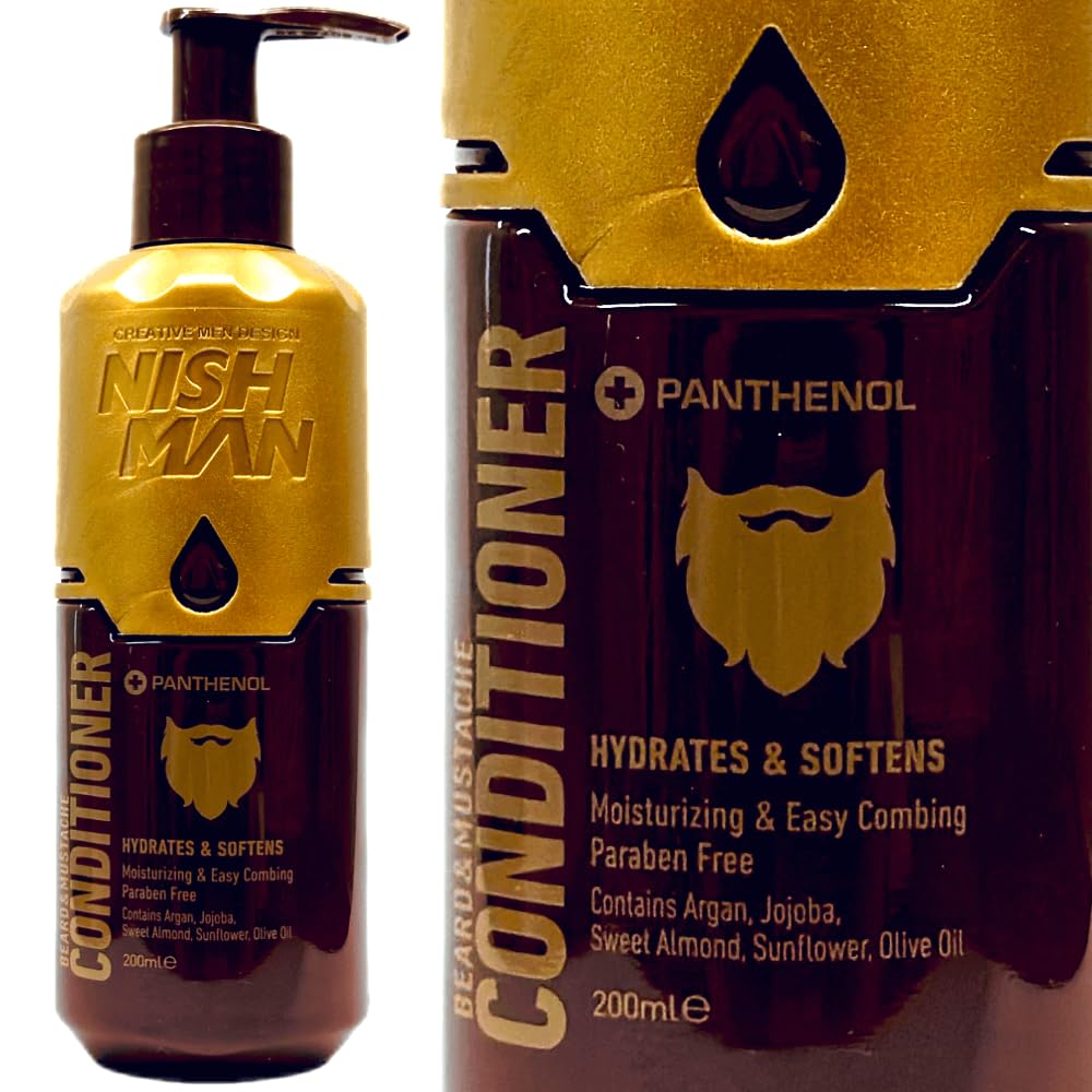 Nishman Beard & Mustache Cream Conditioner 200 ml Beauty and Personal Care nishman