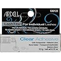 Ardell Lashtite Adhesive Clear 0.125 Ounce Bottle (Black Package) (3.7ml) (6 Pack) Beauty & Personal Care Ardell