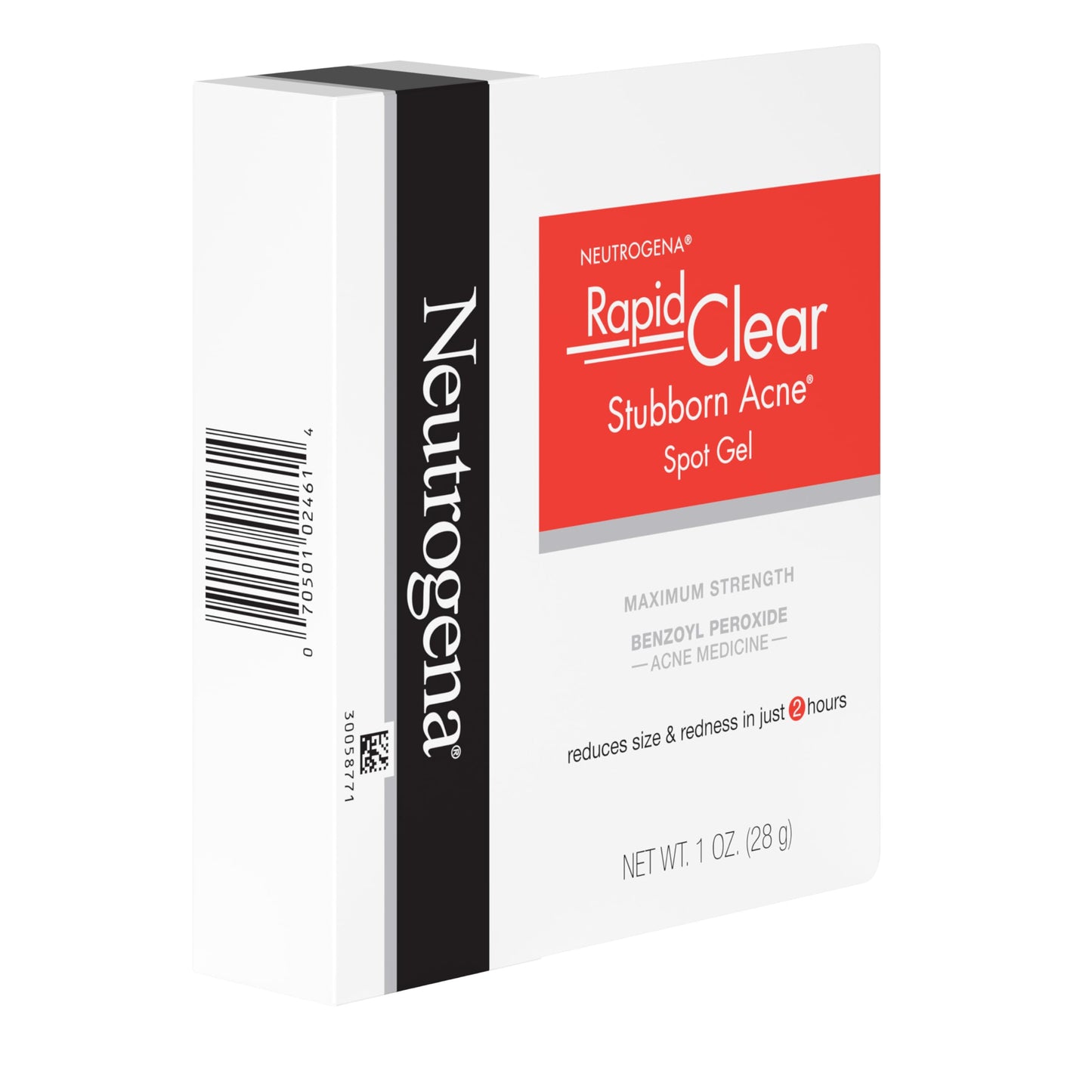 Neutrogena Rapid Clear Stubborn Acne Spot Treatment Gel, Maximum Strength 10% Benzoyl Per-oxide Treatment Medication for Acne Prone Skin, Pimple Cream Beauty & Personal Care Neutrogena