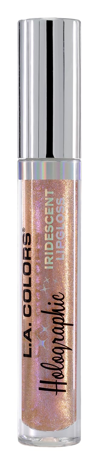 L.A. COLORS Holographic Lipgloss, Glazed Donut CLG426 Beauty & Personal Care L.A. COLORS
