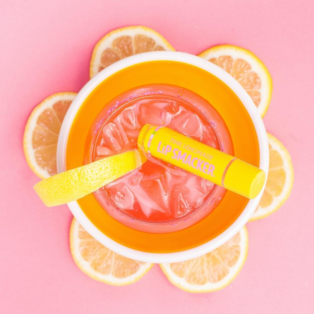 Lip Smacker Flavored Lip Balm, Flavored Moisturizing, Smoothing Soft Shine, Hydrating & Protecting Fun Tasty Flavors, Cruelty-Free & Vegan - Pink Beauty & Personal Care Lip Smacker