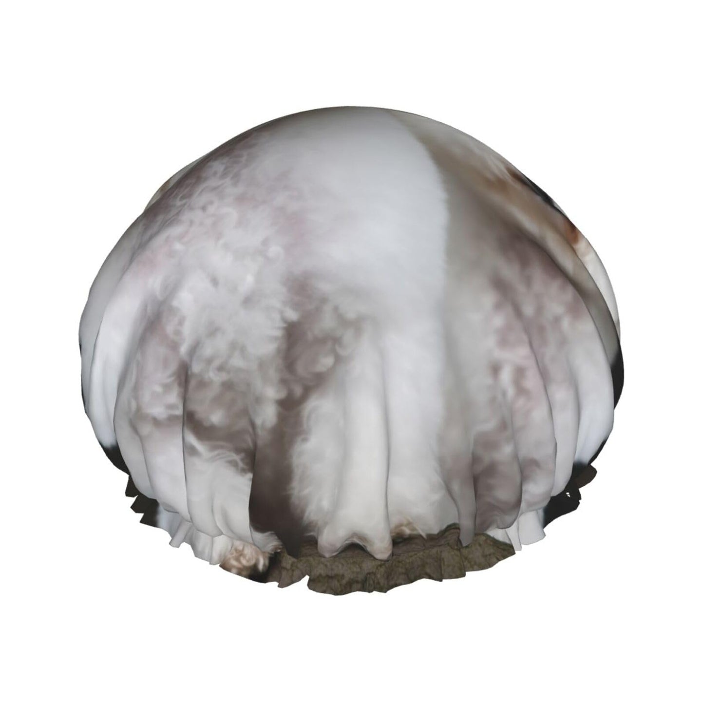 Bichon Frise Shower Cap for Women Men Large Reusable Shower Bonnet Double-Layer Waterproof Bath Caps Elastic Band Hair Hat for All Hairstyles Beauty and Personal Care BWLHJKE