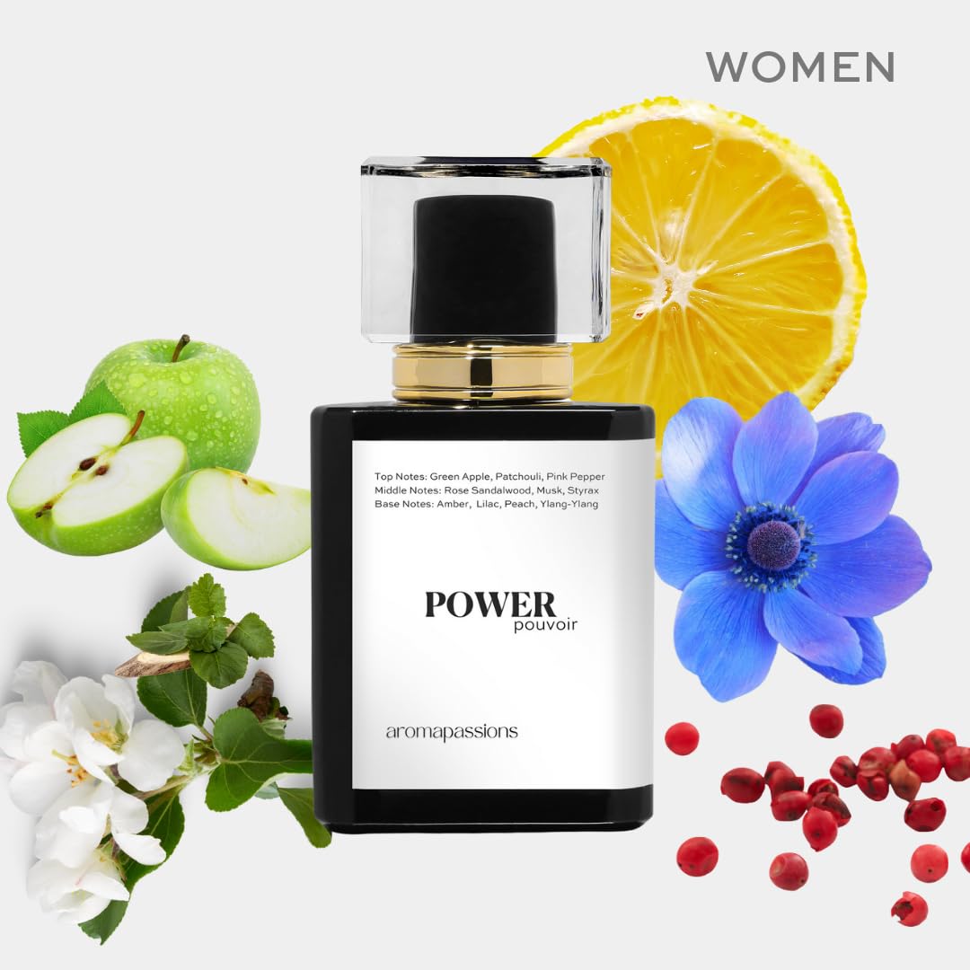 POWER | Inspired by CREED AVNTUS HER | Pheromone Perfume for Women | Extrait De Parfum | Long Lasting Dupe Clone Perfume De Mujer | (30 ml / 1 Fl Oz) Beauty & Personal Care aromapassions