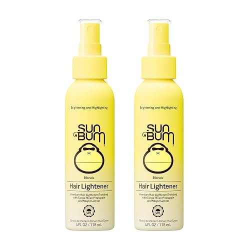Sun Bum Blonde Hair Lightener - Vegan, Paraben, Gluten and Cruelty-Free Color Enhancing Brightener for Blondes, 2 Pack Beauty & Personal Care Sun Bum