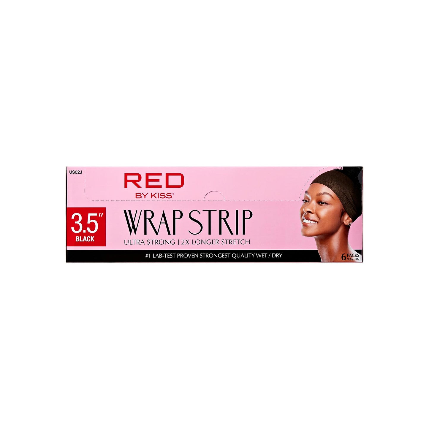 Red by Kiss Hair Wrapping Strip, Ultra Strong 2X Longer Stretch, 40 Strips, Suitable for Wet/Dry Hair, White, Styling Paper for Sleek Hairstyles Beauty & Personal Care Red by Kiss