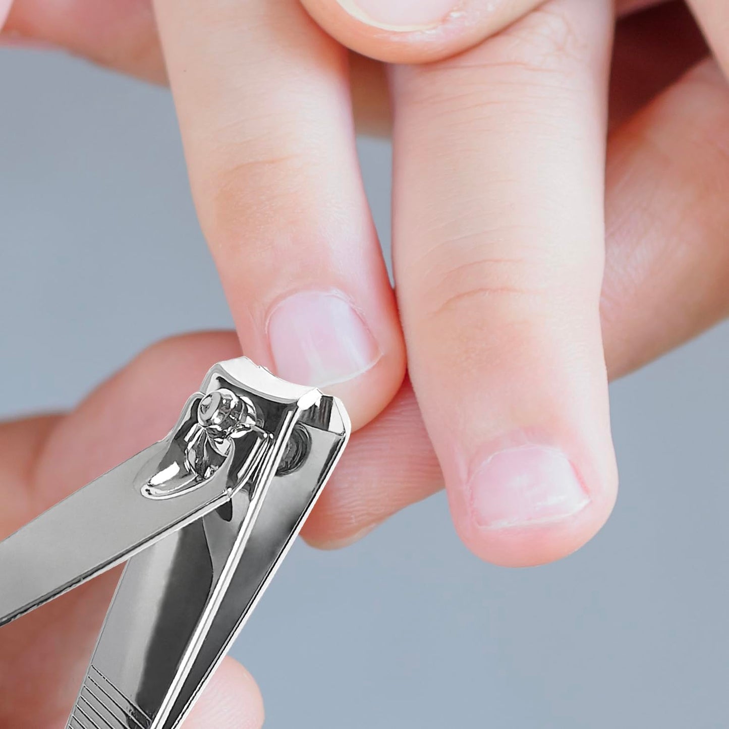 Ayearparty 120 Pieces Nail Clipper Set Flat Toenail Clippers Stainless Steel Fingernails Manicure Pedicure Sturdy Silver Small Trimmer Portable Bulk Beauty & Personal Care Ayearparty
