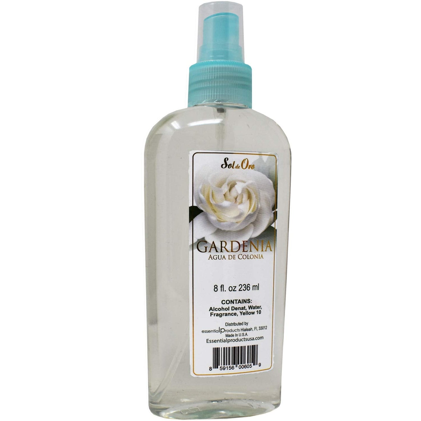 Sol de Oro Splash Cologne Gardenia 8 oz Beauty & Personal Care SOL DE ORO
