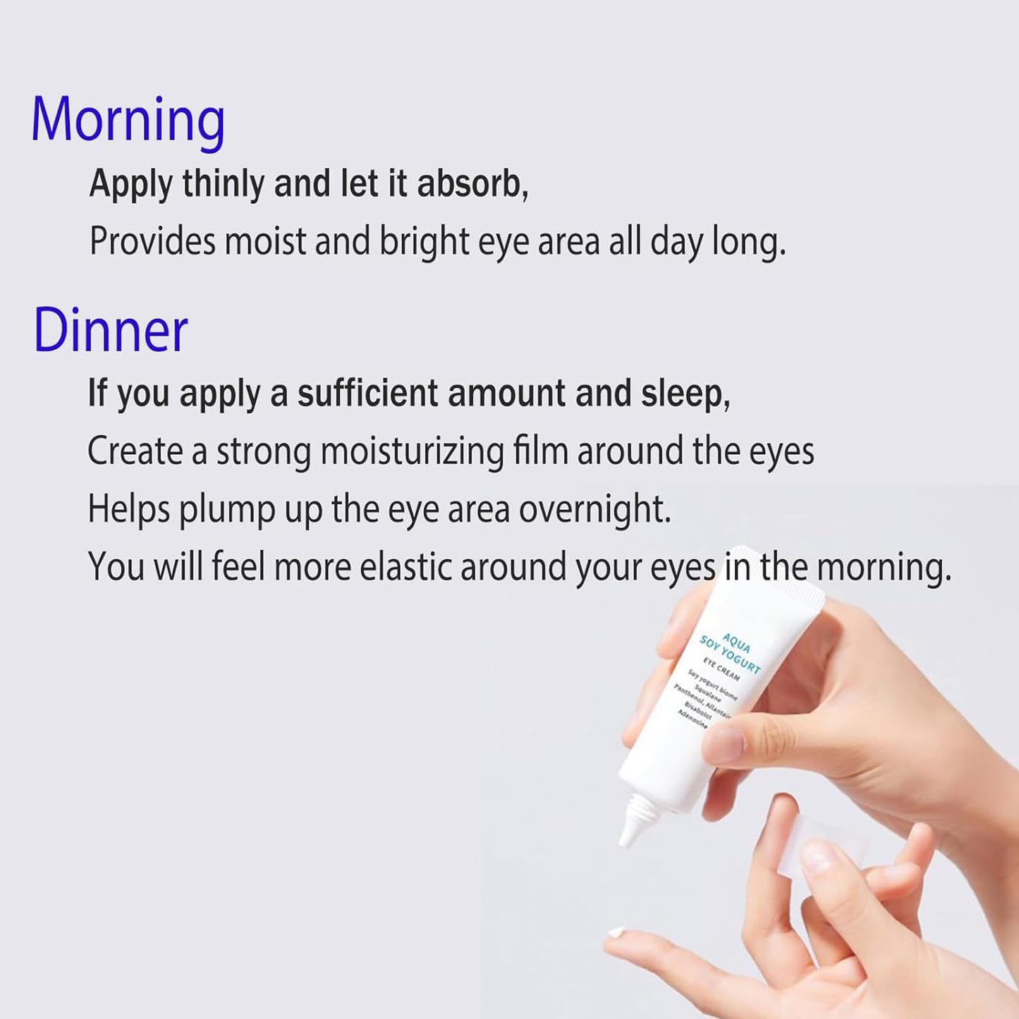 priming water Hydration & Skin Soothing Care Cream For S-N.a.t.u.r.e Aqua Soy Yogurt Eye Cream 25g / 0.9 oz. Beauty & Personal Care priming water