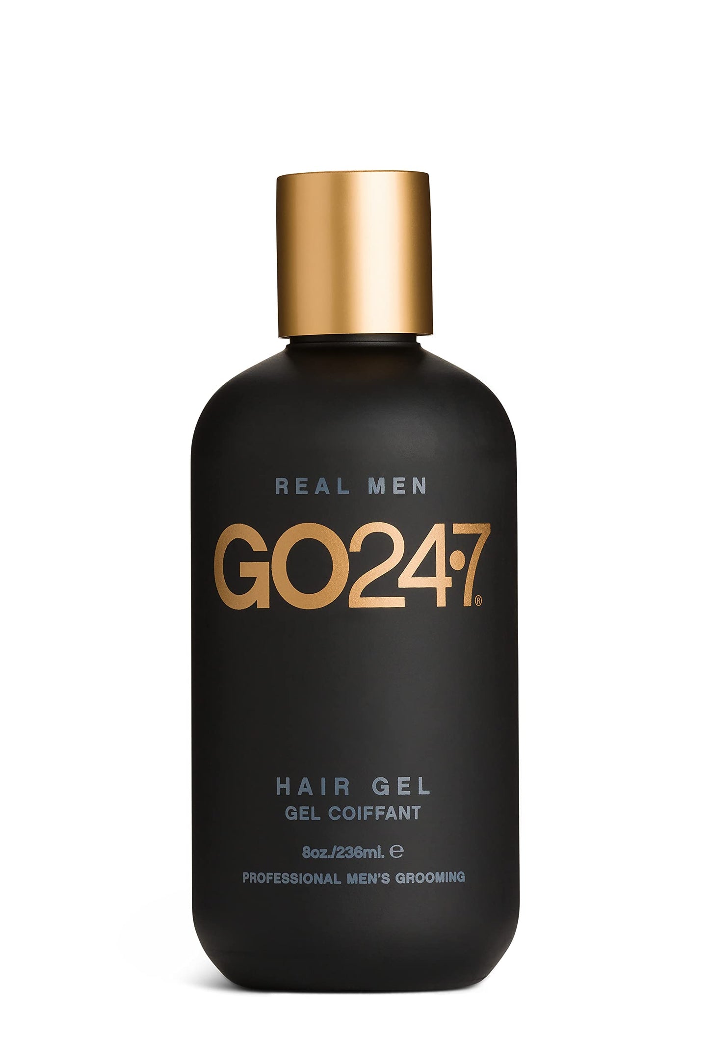 GO247 Hair Gel - Medium Hold Styling Gel for Men - Creates Definition with Flexible, Brushable Control - Flake-Free Formula with Light Ginseng Scent Beauty & Personal Care GO247