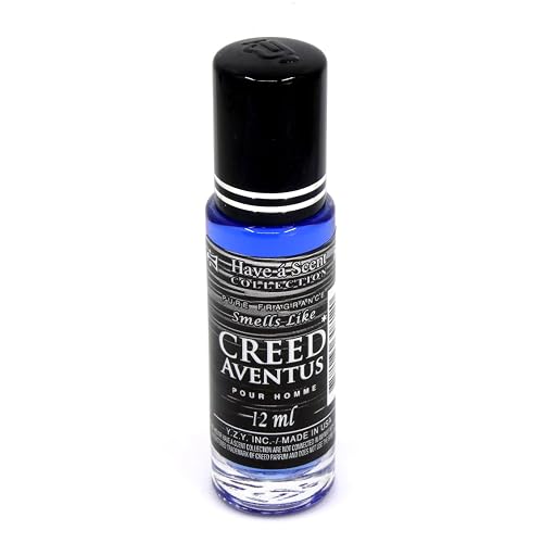 Impression Cologne Scents Roll-On 12ml Eau de Parfum for Men - Luxury Fragrance, Travel Size/Carry on, Long Lasting Scent (Creed Aventus) Beauty & Personal Care CEROD