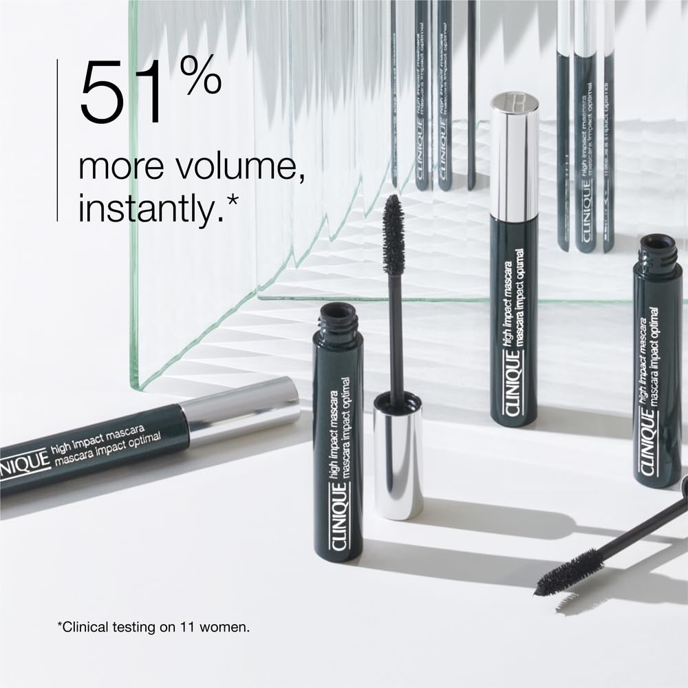 Clinique High Impact Mascara | Volume, Length + Safe For Sensitive Eyes, Black/Brown, 0.24 Fl Oz Beauty & Personal Care Clinique