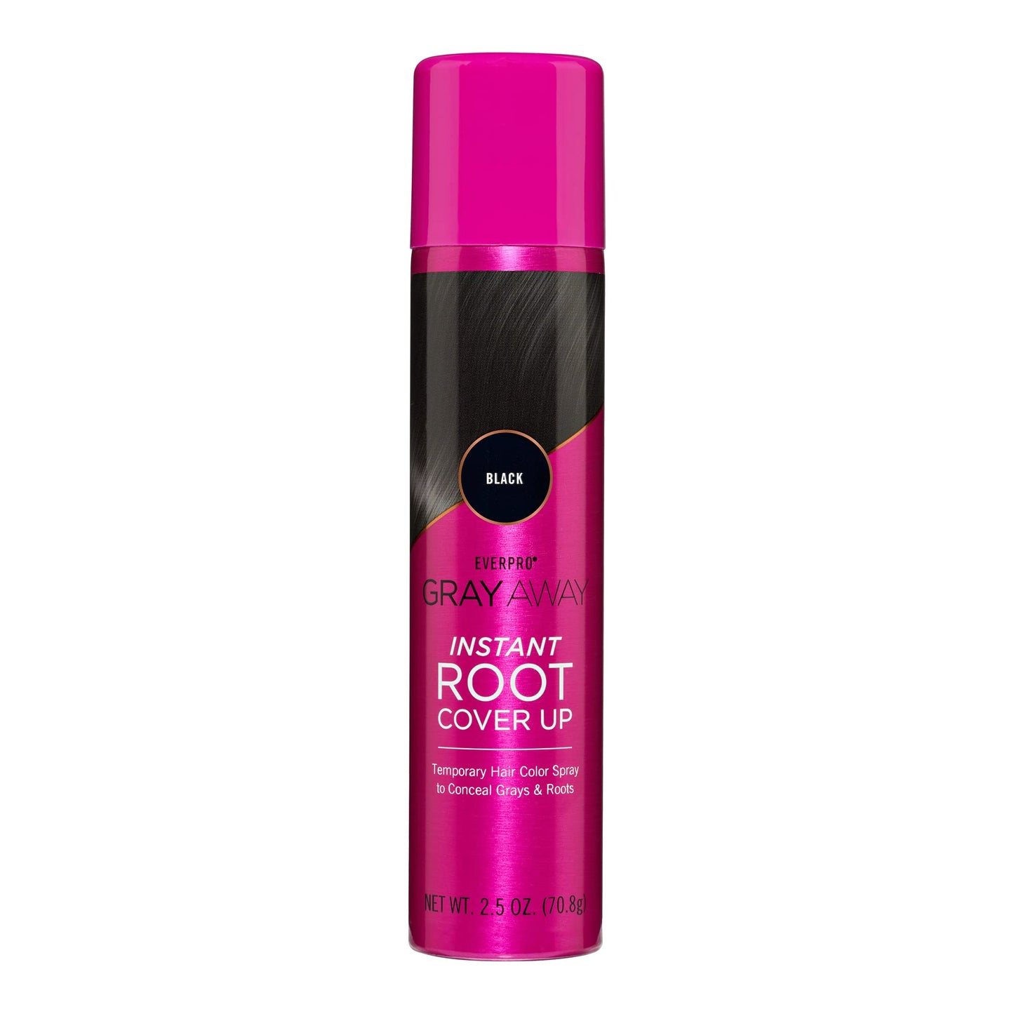 EVERPRO Gray Away Instant Root Cover Up Spray 2.5oz - Black Beauty & Personal Care EVERPRO