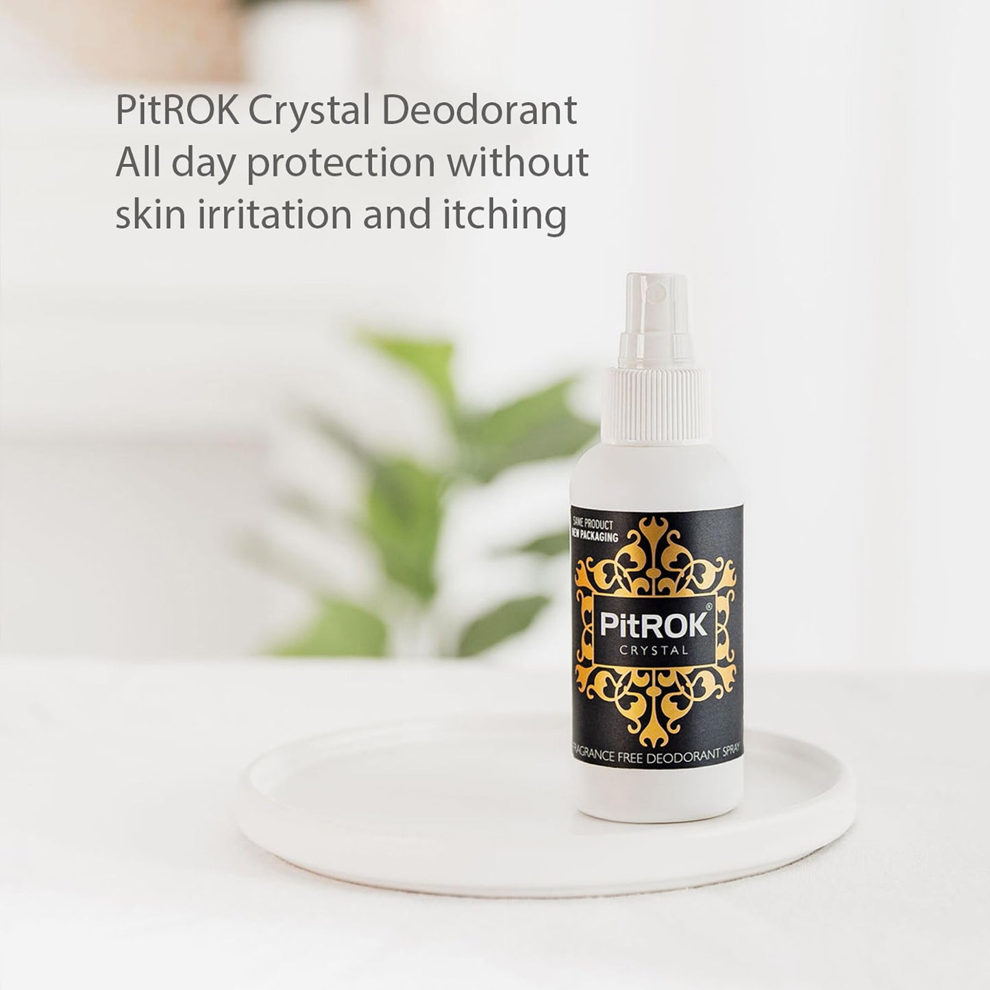 Pitrok Crystal - Natural Deodorant Spray - 100ml Beauty and Personal Care PIT ROK