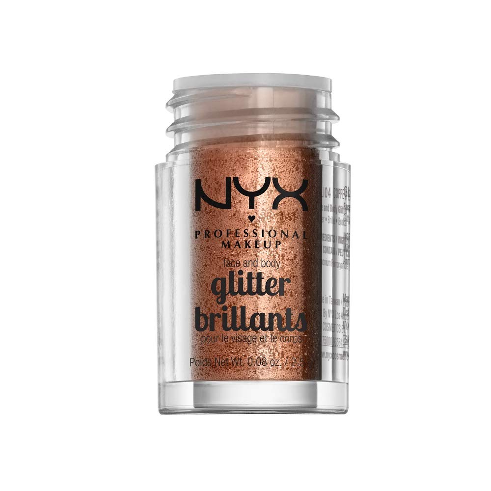 NYX PROFESSIONAL MAKEUP Face & Body Glitter, Copper Beauty & Personal Care NYX PROFESSIONAL MAKEUP
