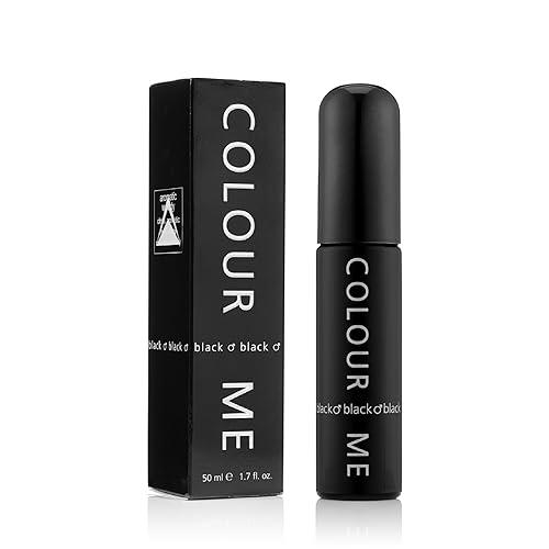 Colour Me Homme Black by Milton-Lloyd for Men - 1.7 oz EDT Spray Beauty & Personal Care COLOUR ME