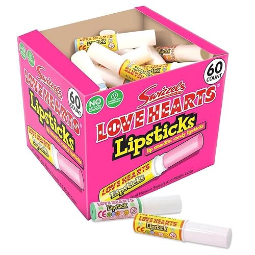Swizzels Matlow Love Hearts Lipsticks (1 X 60) Beauty & Personal Care Swizzels
