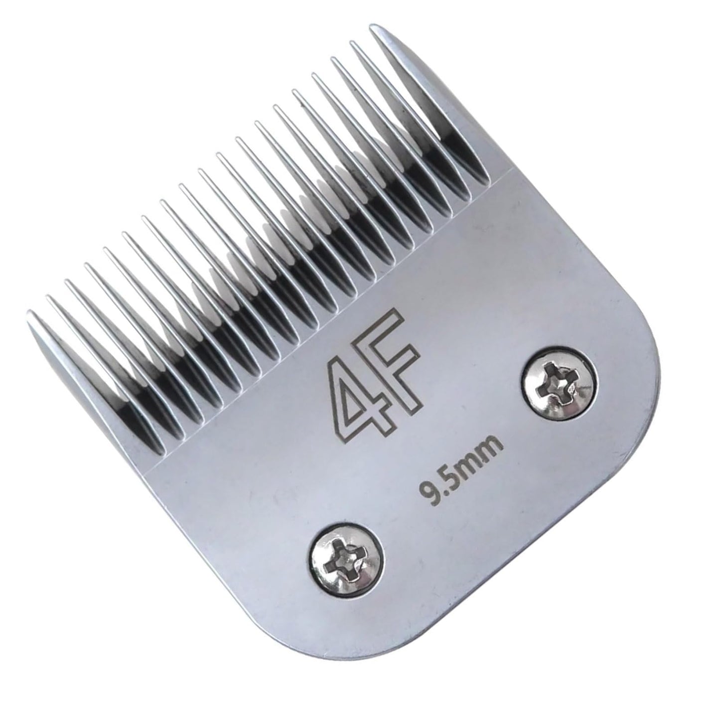 Stainless Steel Detachable Dog Clipper Blade Replacement, 9.5mm Size-4F for Wahl KM2, KM5, KM10, A5 Clippers Beauty and Personal Care NATEFEMIN