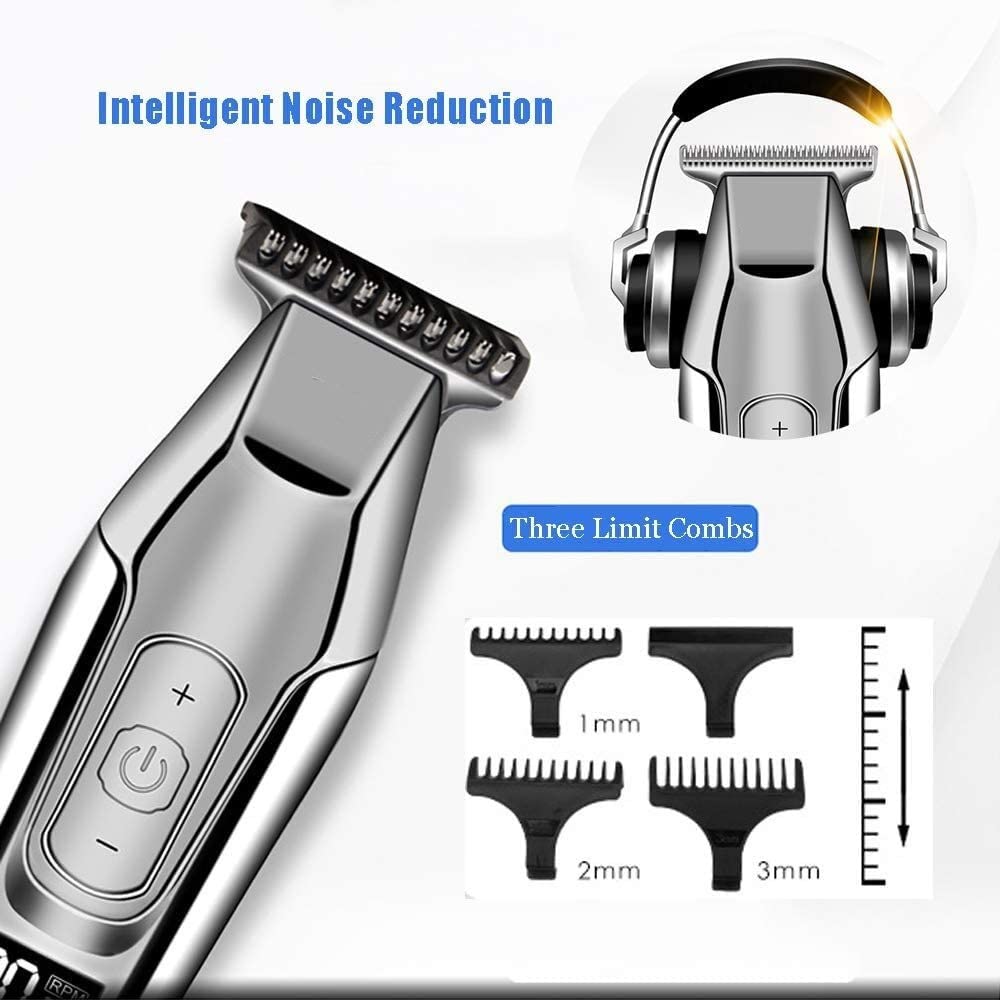 GLESVOWIO Hair Clippers Barber Professional Hair Clipper LCD Display 0mm Baldheaded Beard Hair Trimmer for Men Electric Hair Cutting Machine Beauty and Personal Care GLESVOWIO