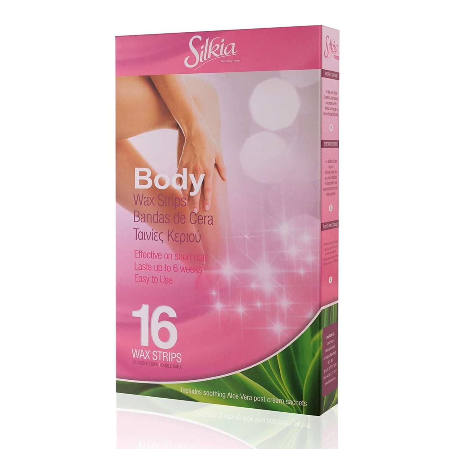 Silkia Body Wax Strips - Pack of 16 Beauty and Personal Care Silkia