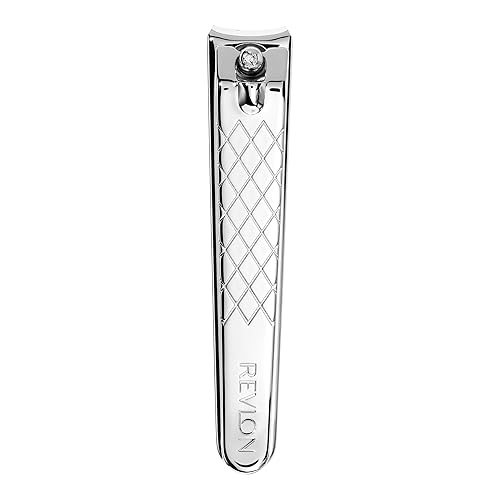 Revlon Toenail Clipper With File, Nail Care Tool With a Curved Blade for an Accurate Trimming and Grooming, Easy to Use, 1 count Beauty & Personal Care REVLON