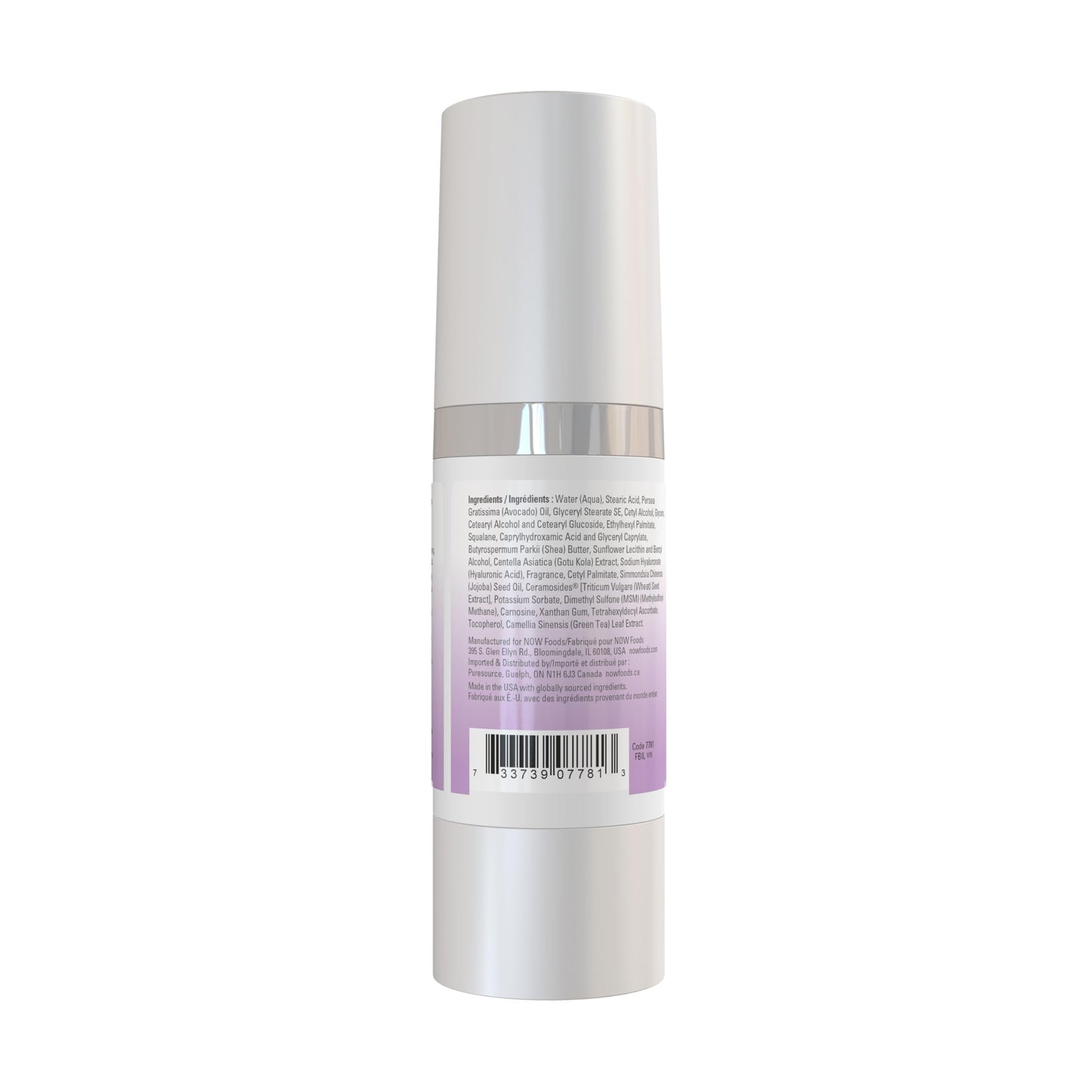 NOW Solutions, Hyaluronic Acid Creme, Rehydrating Moisture and Renewal Formula, 2-Ounce Beauty & Personal Care NOW Foods