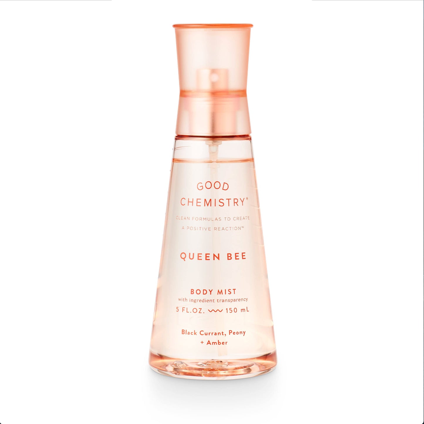 Good Chemistry Queen Bee Body Mist 5 fl oz - Light, Fruity, Floral Spray with Black Currant, Peony, & Amber - Bold, Clean & Vegan Beauty & Personal Care Good Chemistry