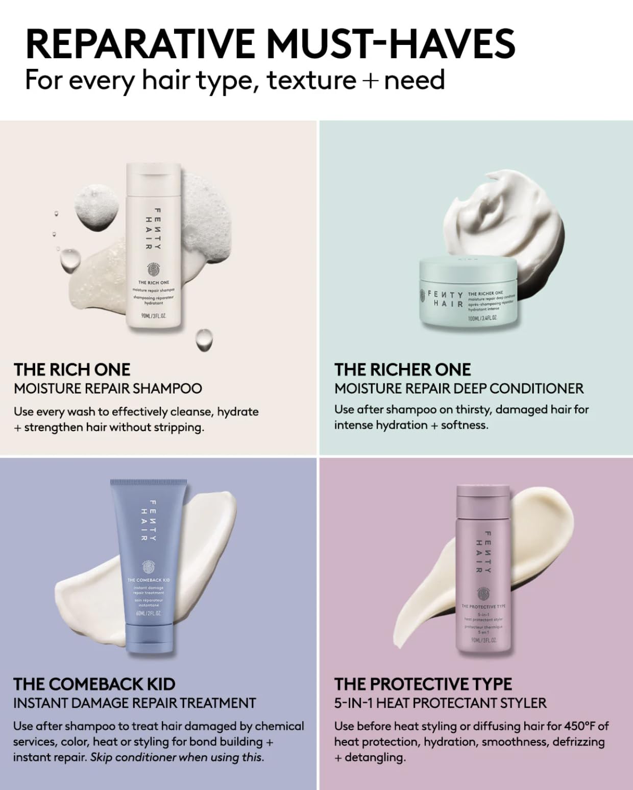 The Maintenance Crew Universal Start'r Kit Beauty & Personal Care Fenty Hair