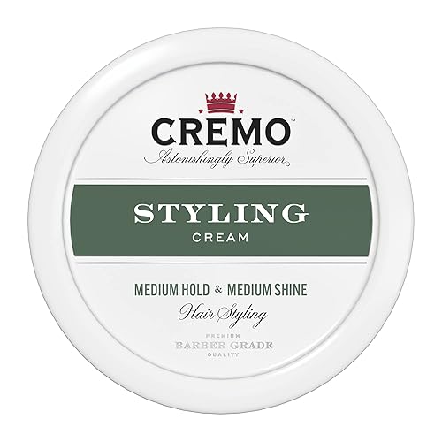 Cremo Hair Styling Cream, Barber Grade, Medium Hold, Medium Shine Hair Products, 4 Oz Beauty & Personal Care Cremo